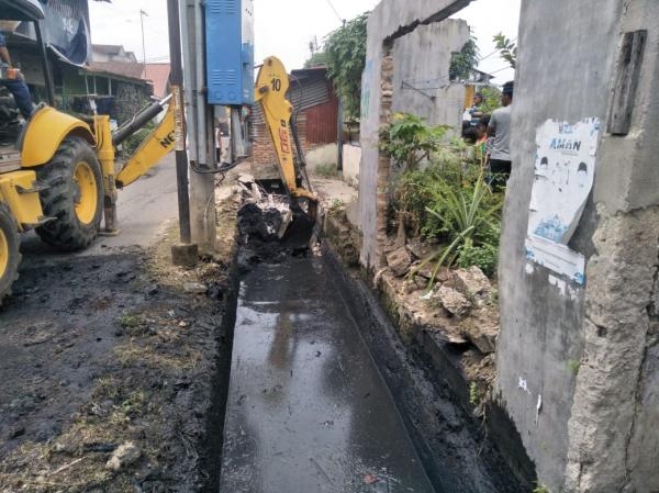  Masuki Musim Penghujan, Normalisasi Drainase Dikebut